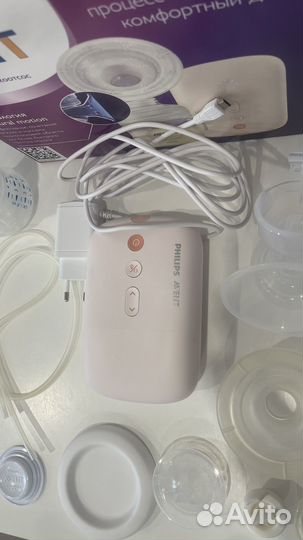 Молокоотсос avent электрический