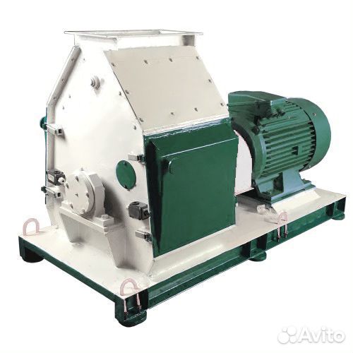 Молотковая зернодробилка, 6 т/ч, 64 молотков