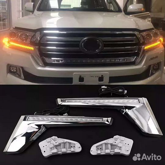 Поворотники динамические Land cruiser 200 2016+
