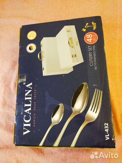 Набор столовых приборов на 12 персон