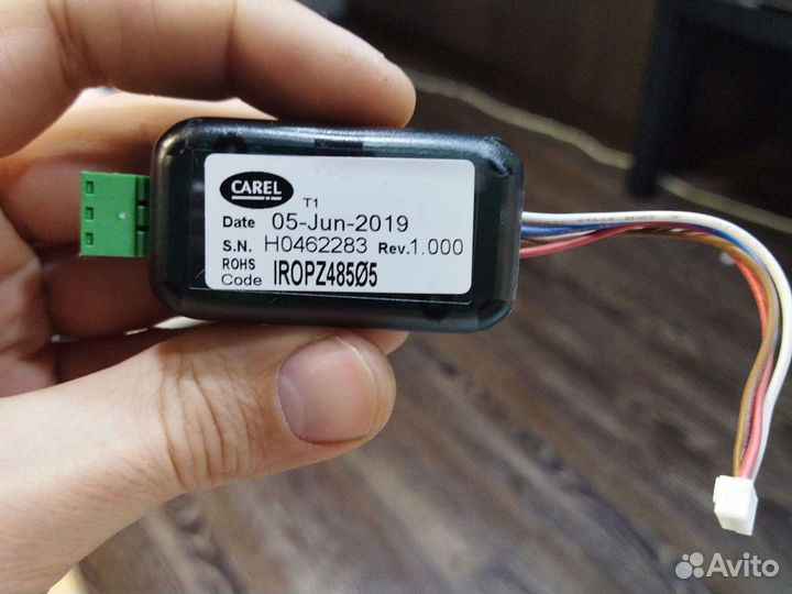 Carel интерфейс