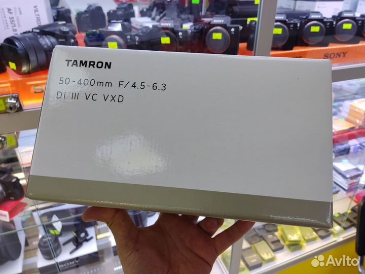 Tamron 50-400mm F/4.5-6.3 Di III VC VXD Sony E нов