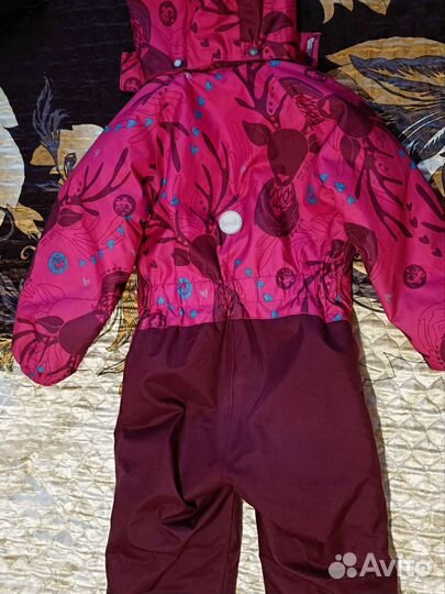 Зимний комбинезон для девочки lassie 110