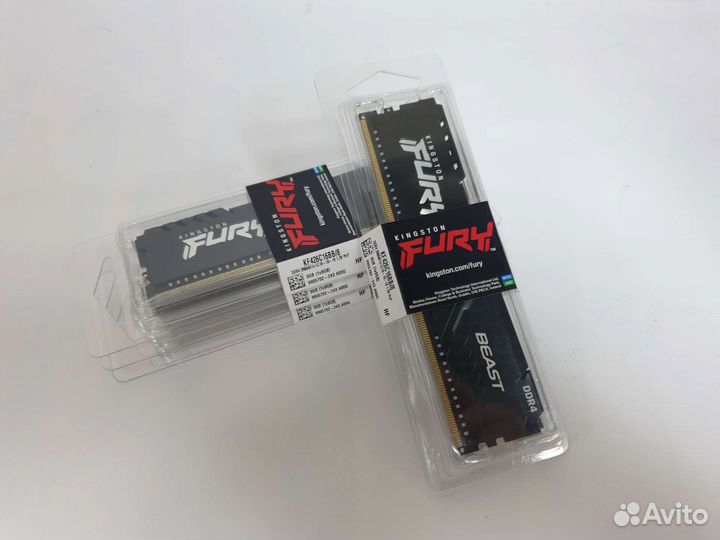Оперативная память DDR4 16Gb (2x8) новая
