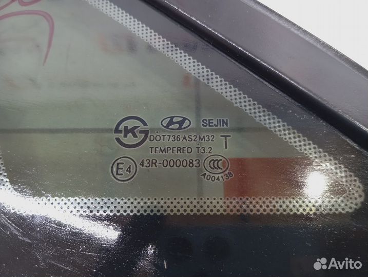 Стекло кузовное глухое левое Hyundai i30 (GD) 87810A5010