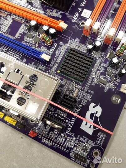 Материнская плата ATX S775 ECS 945P-A Ver.2,0