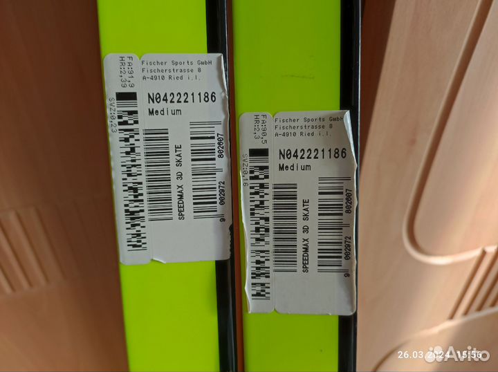 Fischer speedmax helium беговые лыжи коньковые