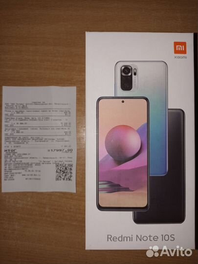 Xiaomi Redmi Note 10S, 6/128 ГБ