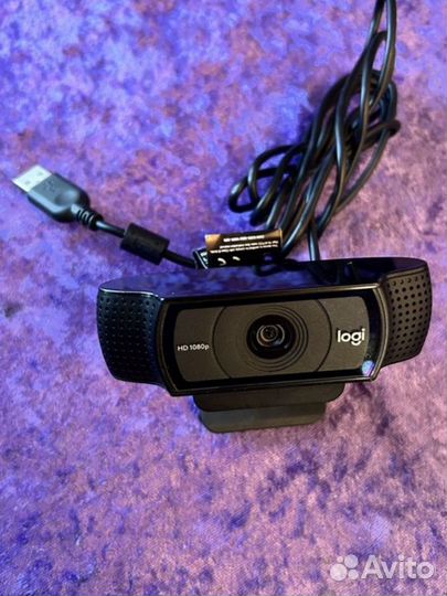 Веб камера logitech hd pro c920