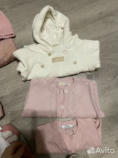Вещи пакетом для девочки 74 80