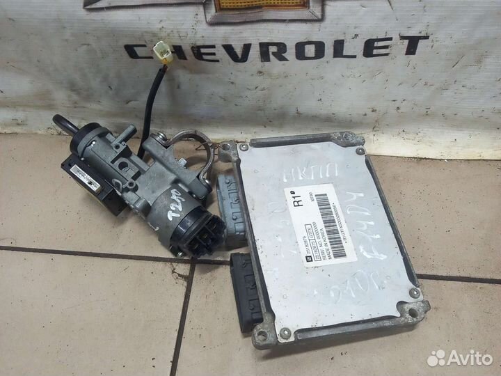 Комплект эбу Авео Т250, Т255 F14D4 1.4л 101л.с