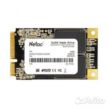 128Gb SSD Netac N5M (NT01N5M-128G-M3X) msata новая