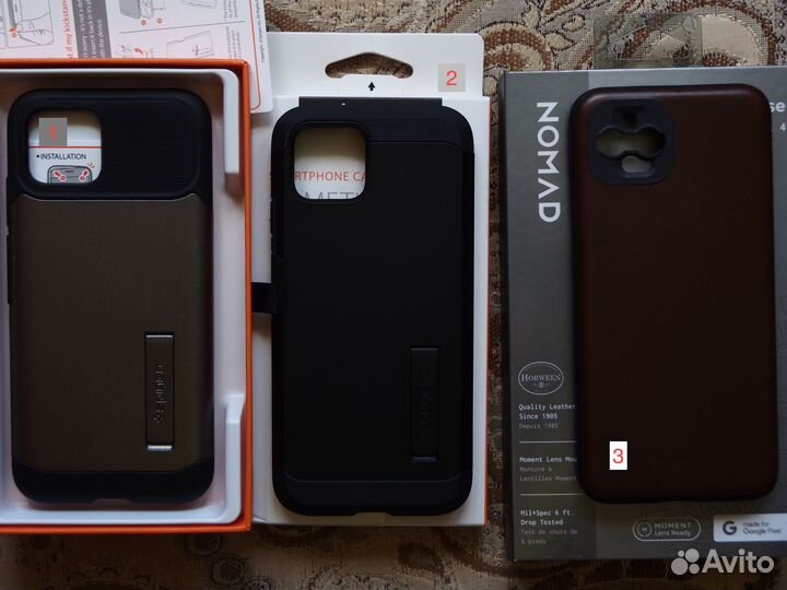 Pixel 4 защитные чехлы (case)
