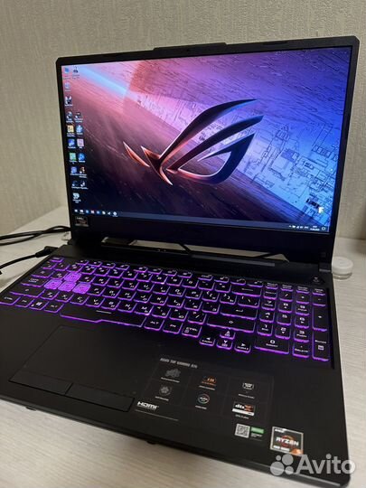 Игровой монстр Asus Tuf Gaming 1650ti 4gb ноутбук