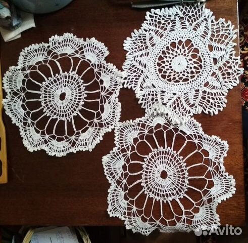 Продам Салфетки вязаные