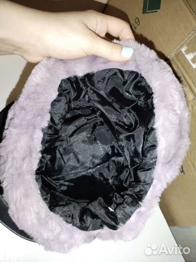 Шапка зимняя меховая женская искуственный мех