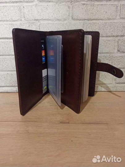 Портмоне для документов ручной работы