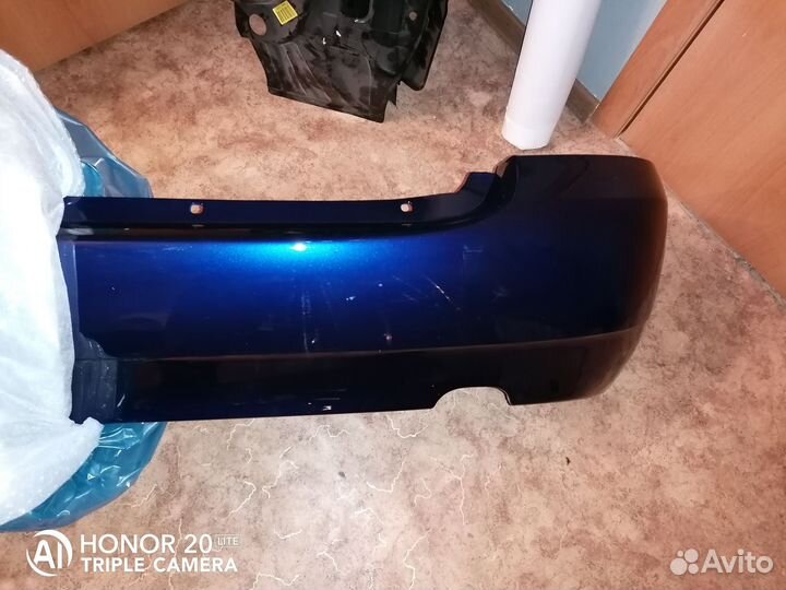 Бампер задний LADA Kalina Седан (Персей )