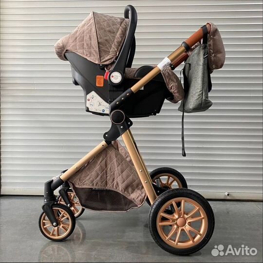 Коляска для новорождённых Luxmom