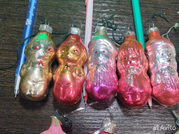 Елочные игрушки СССР