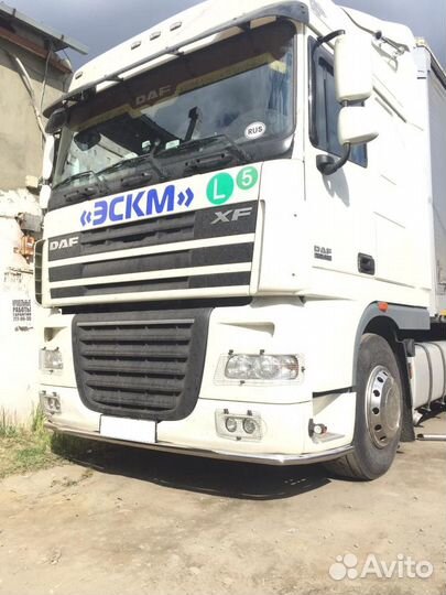 Защита переднего бампера DAF 105 53 мм