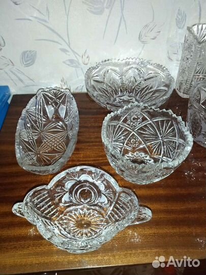 Хрустальная посуда СССР
