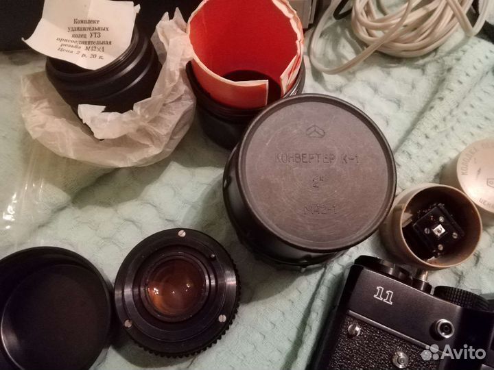 Пленочный фотоаппарат зенит 11