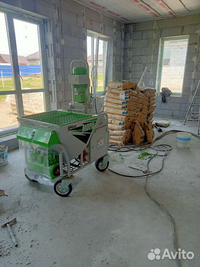 Механизированная штукатурка стен