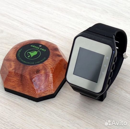 Беспроводная система: кнопка вызова персонала, час