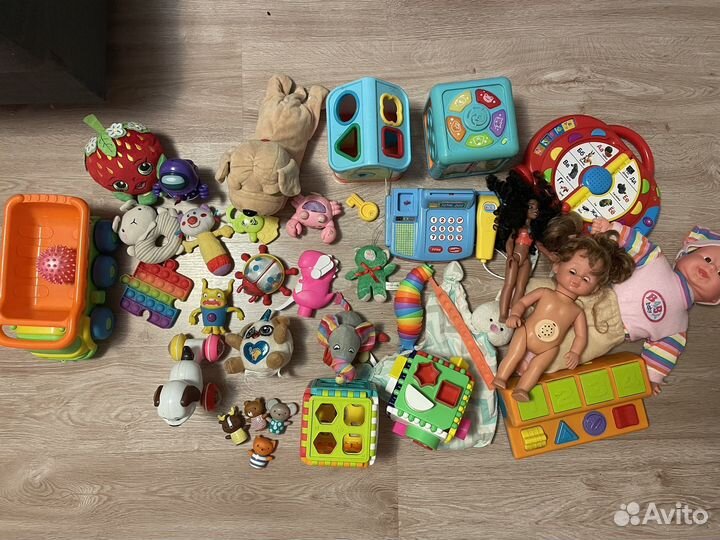Развивающие игрушки пакетом