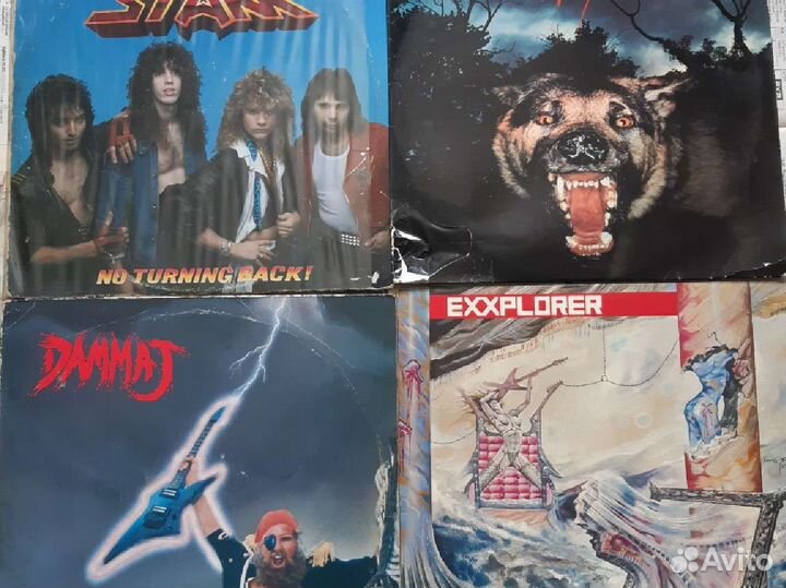 Виниловые пластинки - judas priest, A-HA, и др