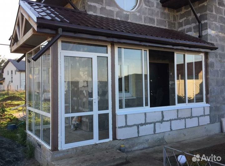 Остекление веранды с гарантией