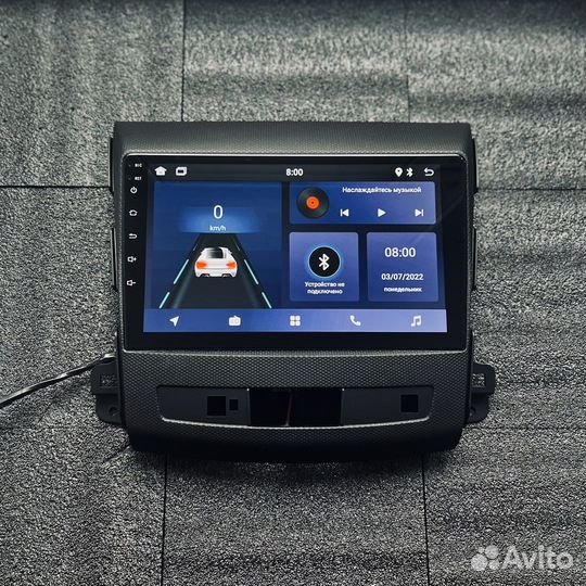 Магнитола Mitsubishi Outlander 2008-2012 Android