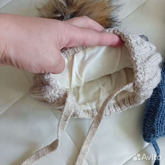 Теплая шапочка на 0.8-1,5г