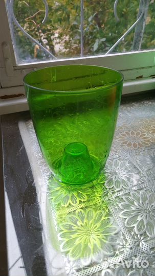 Горшок для орхидеи, пластик