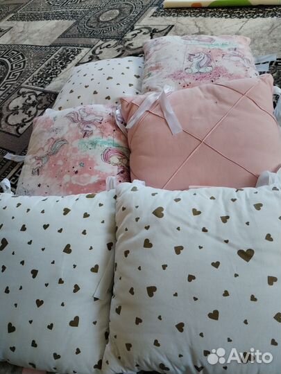 Бортики в детскую кроватку бу