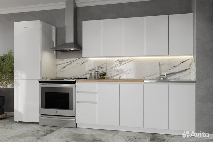 Готовые фабричные кухни 2 метра в наличии 5шт