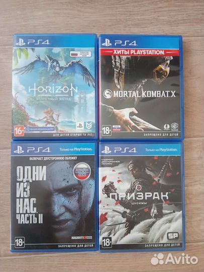 Игры для приставок ps4