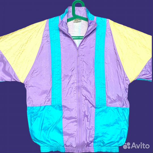 Винтажная олимпийка 80 х 90 х ветровка Guerrier 21
