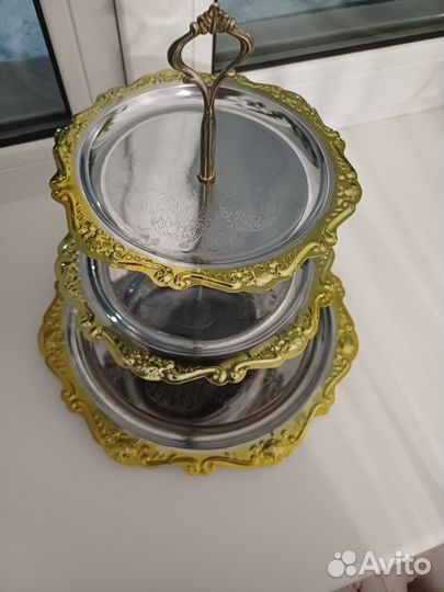 Этажерка для фруктов трехярусная