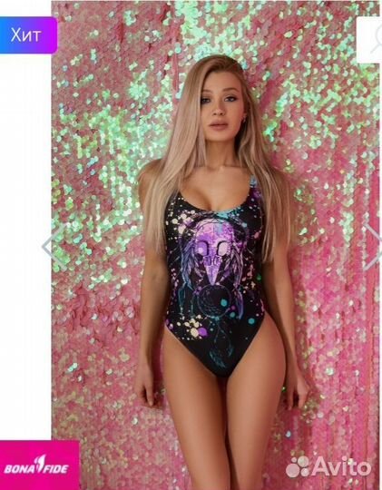 Эффектный купальник bona fide, 42 р