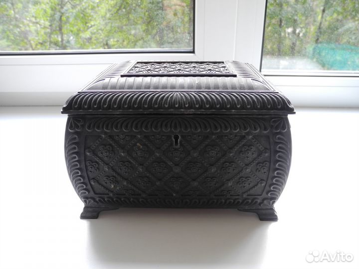 Шкатулка СССР алюминиевая