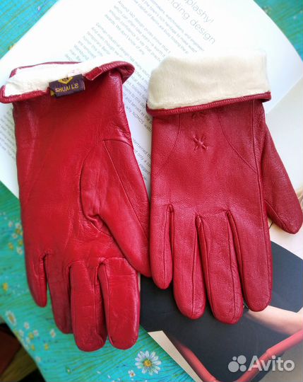 Перчатки женские (натуральная кожа)