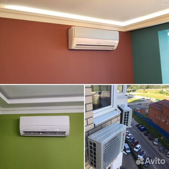 Сплит-системы+установка