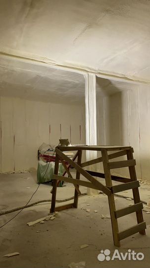 Утепление пенополиуретаном домов \ inov