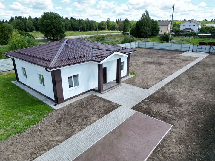 Коттедж 112 м² на участке 15 сот.