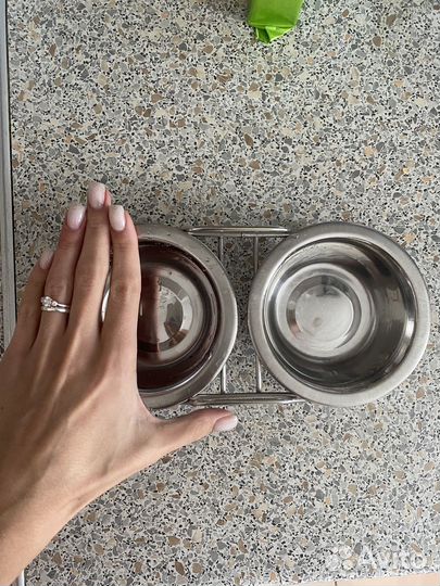 Миски для кошек на подставке