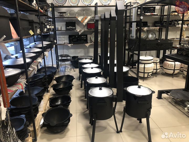 Печь для казана 10-12 литров с трубой