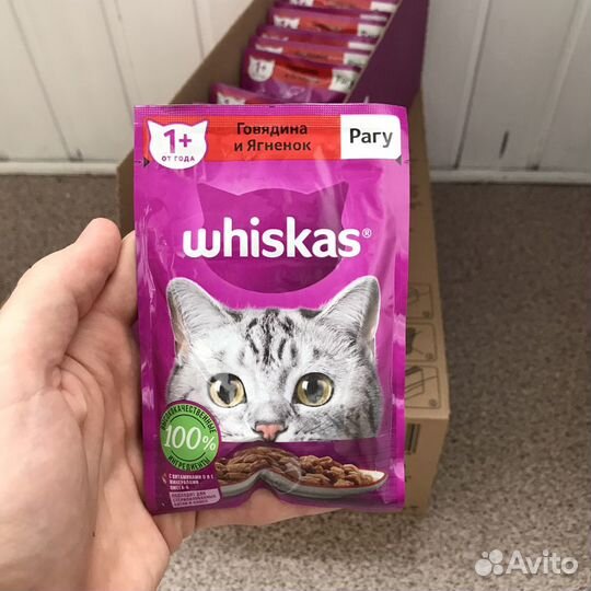 Whiskas корм для кошек