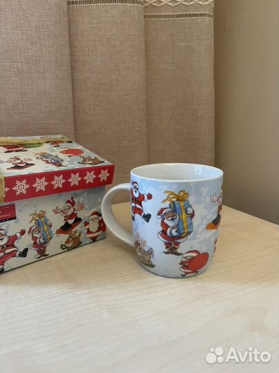 Новогодняя подарочная кружка